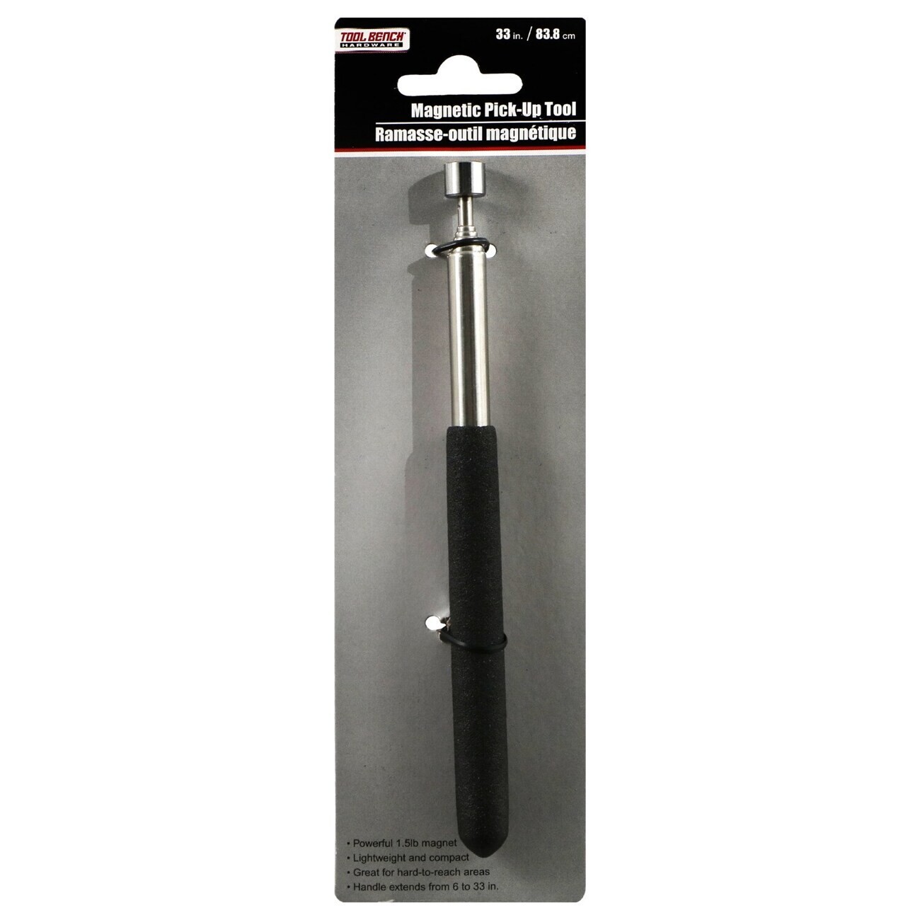 Tool Bench Magnetic Pick-Up Tool + Inspection Mirror Telescoping Set. Ships Free