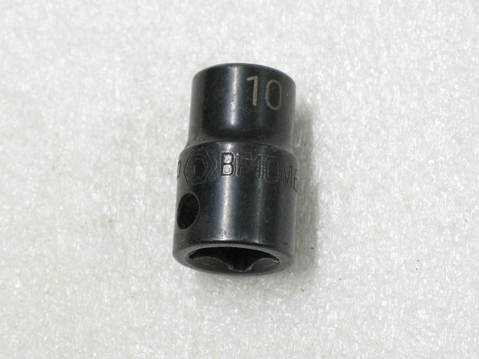 Matco Tools 3/8 Drive 10MM 6PT Shallow Impact Socket BP10M6A