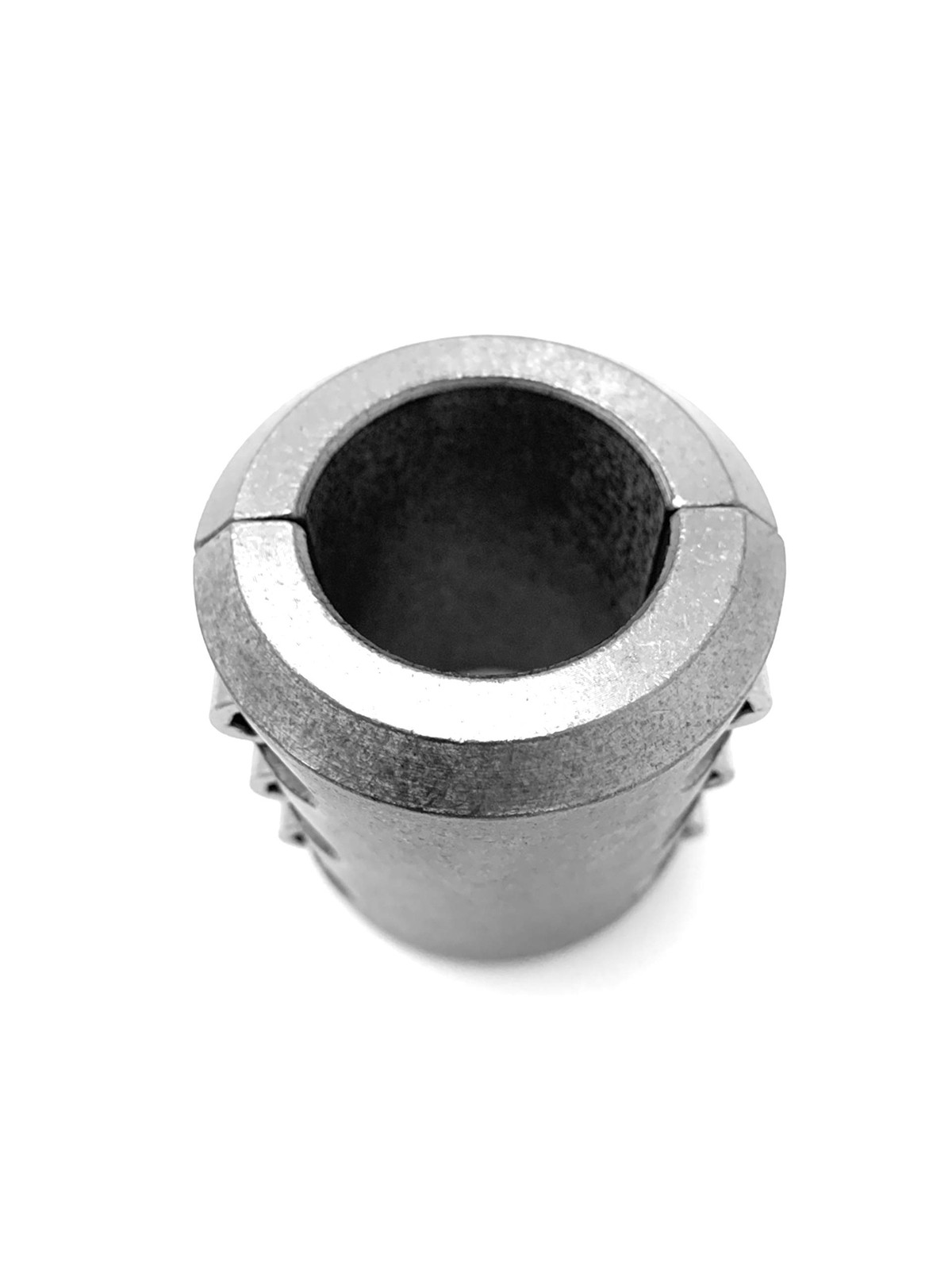 UTVDistribution Universal Fabrication Connector Tube Clamp Bolt On Silver