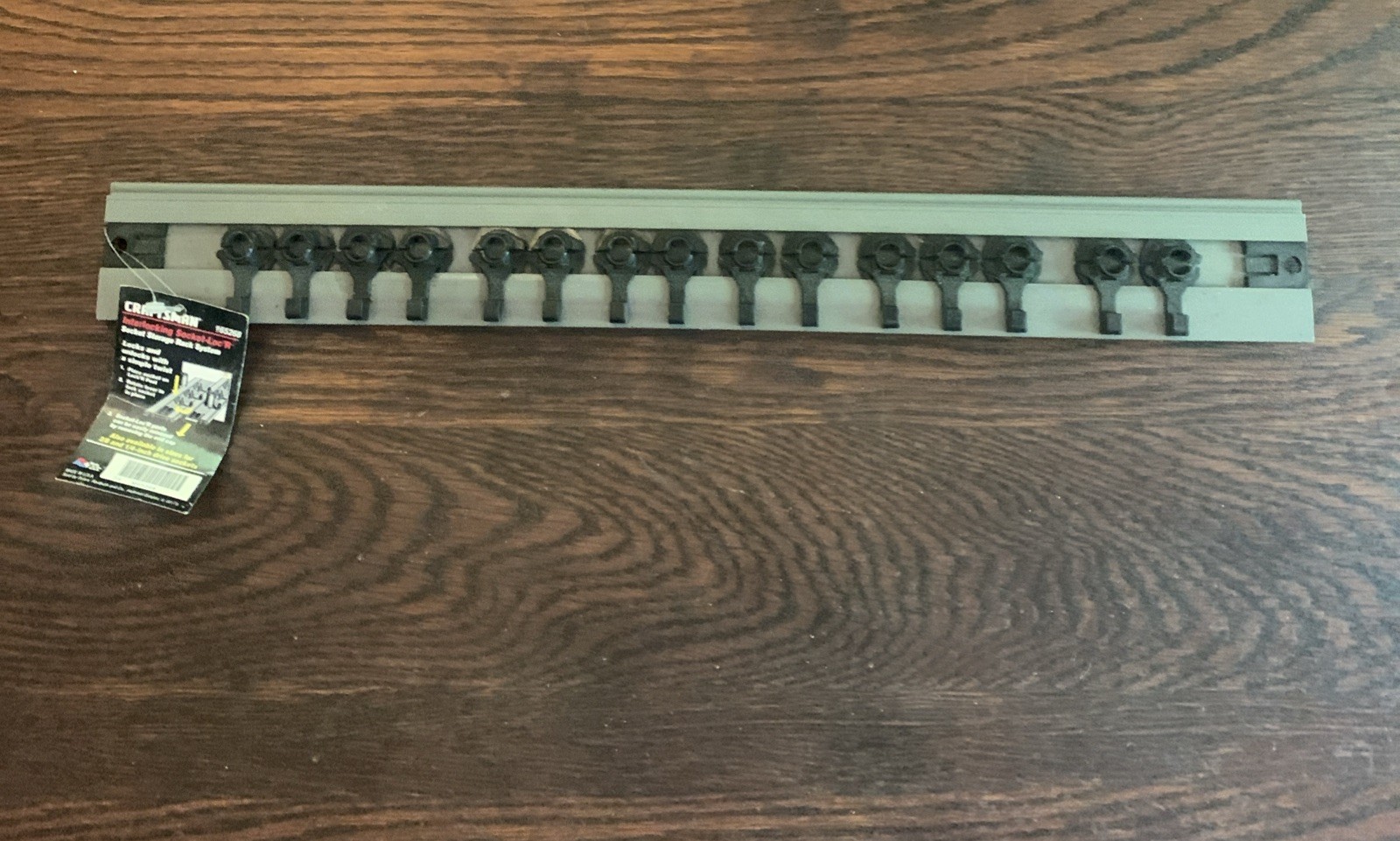 Sears Craftsman USA NOS 1/2” Socket Loc’R Rack Rare 65268 Twist Lock New W/tag