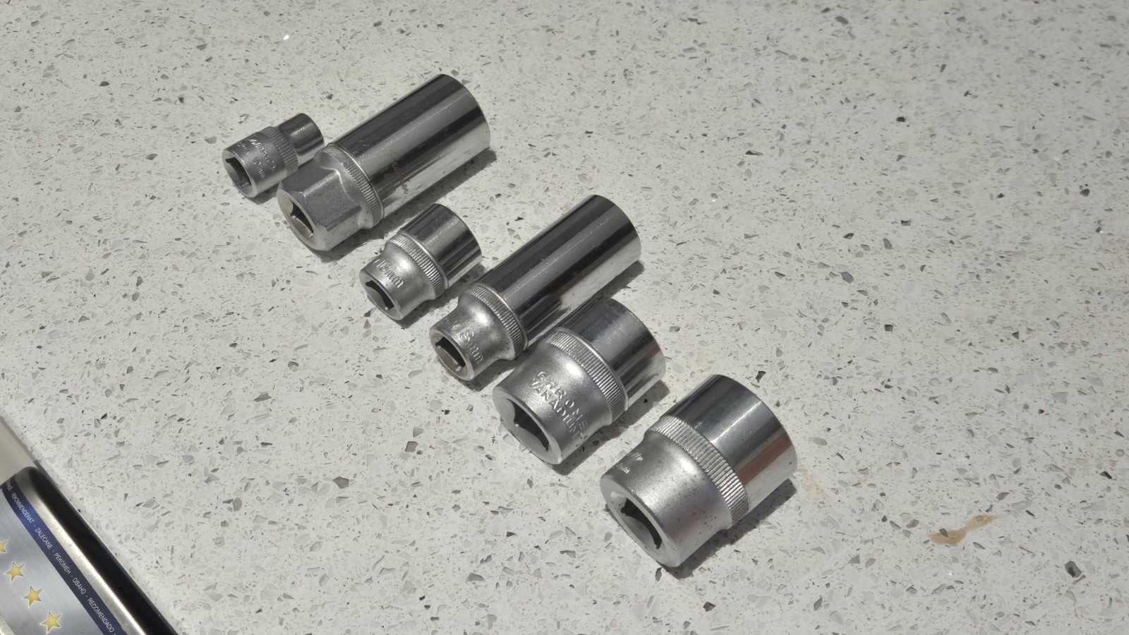BARGAIN ASSORTMENT OF SEALEY PREMIER SOCKETS 10mm 14mm 16mm 18mm 21mm 24mm