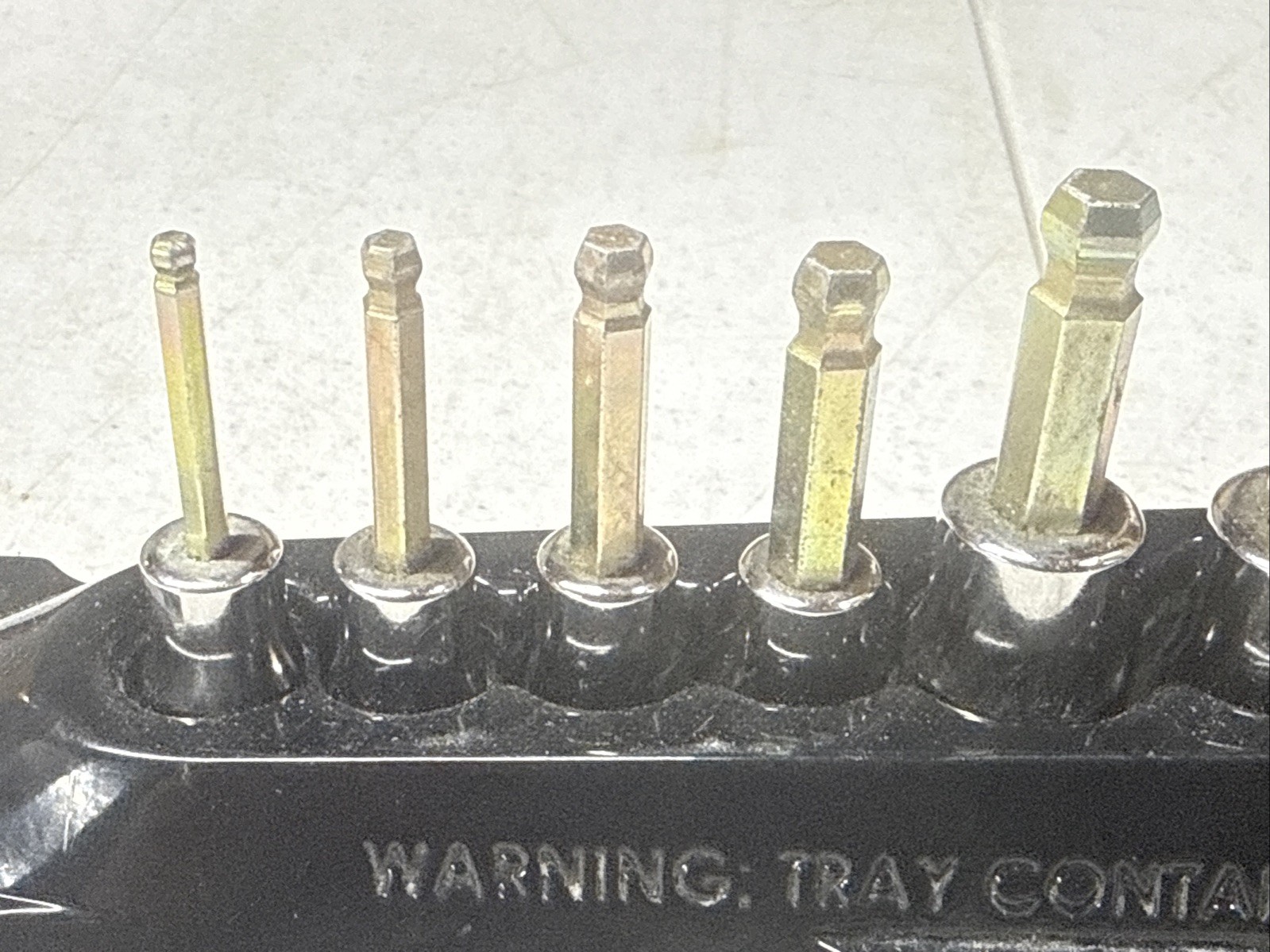 Snap On 8 Piece Metric Ball Hex Socket Set Combination Drive 208EFTABMY