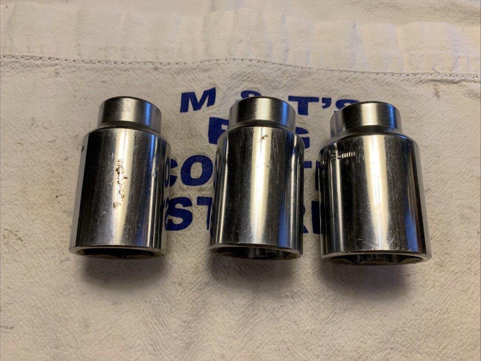 OEM Tools 1/2″ Drive 6pt Chrome Sockets 32mm 25204, 34mm 25205, 36mm 25206