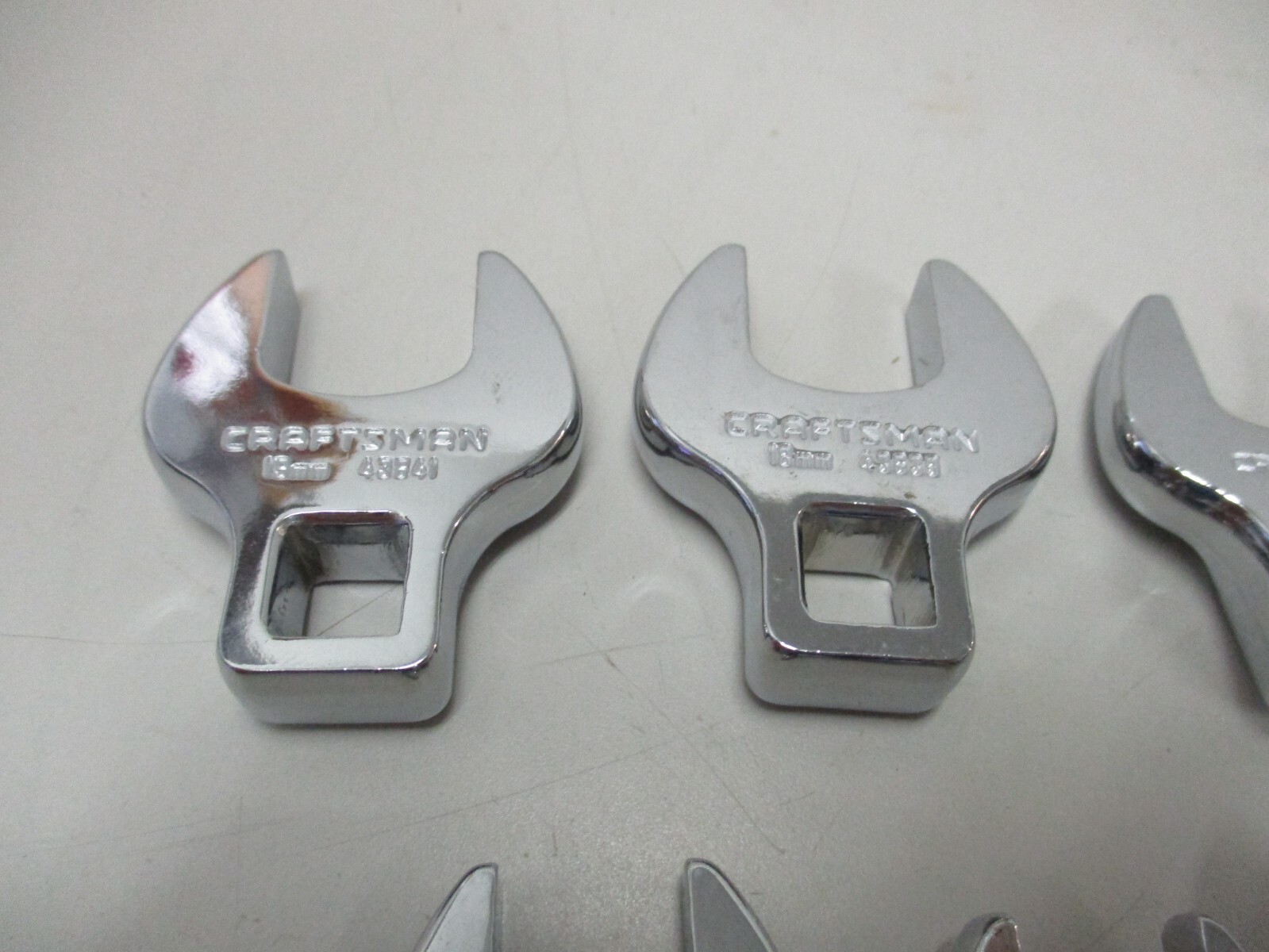 Craftsman 10pc 3/8 Drive Metric Crowfoot Wrench Set 10mm thru 19mm