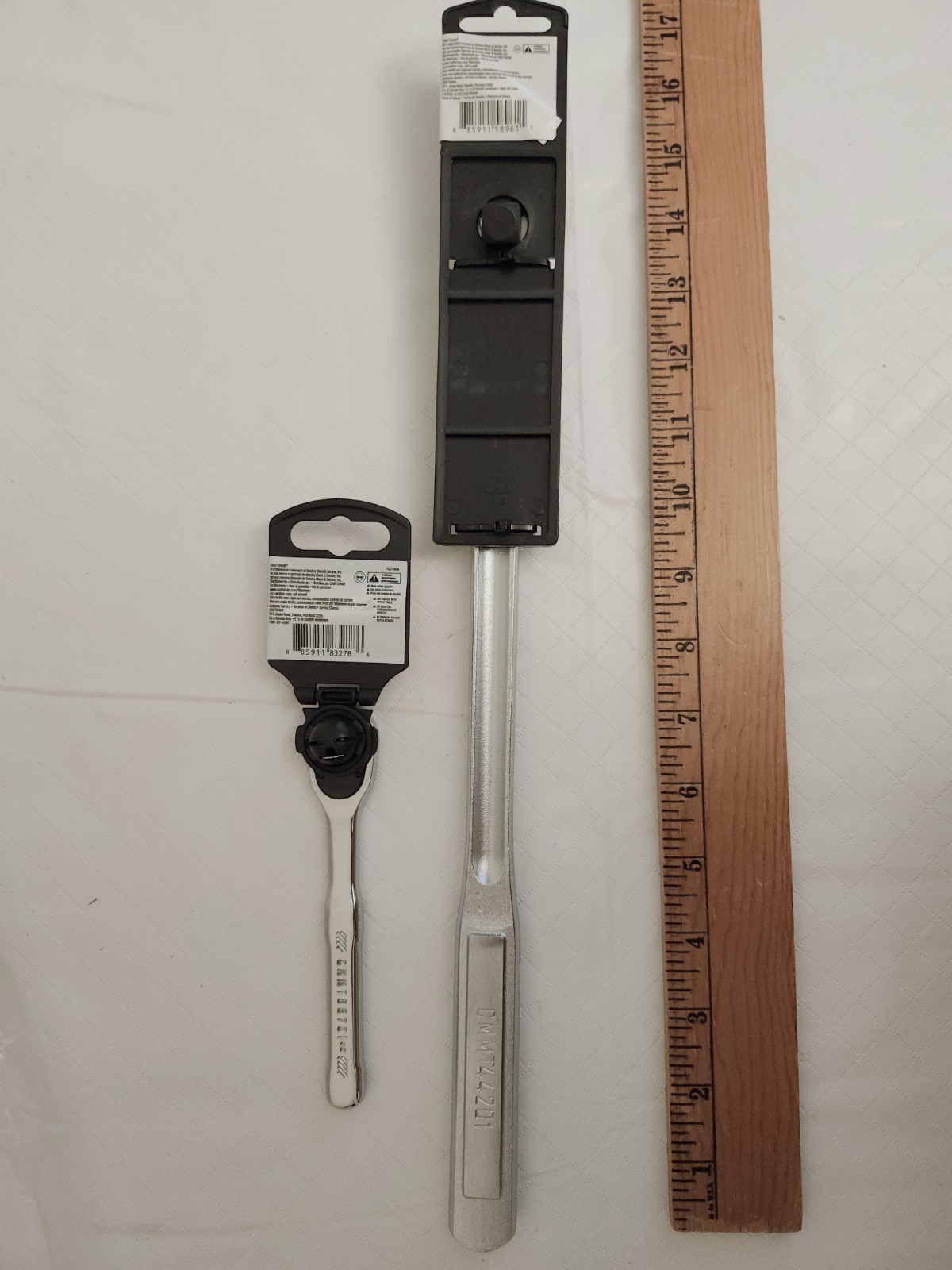 Craftsman Lot 2 NEW 1/2″ Drive 15″ Breaker Bar CMMT44201 + CMMT86721 72 Ratchet