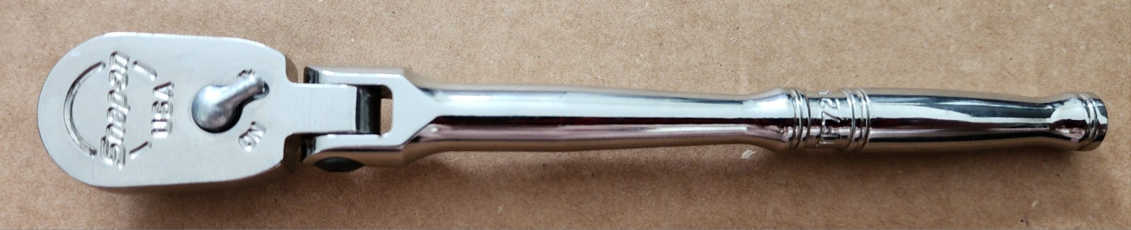 Snap-on 1/4″ Drive Dual 80® Technology Standard Length Flex Head Ratchet TF72