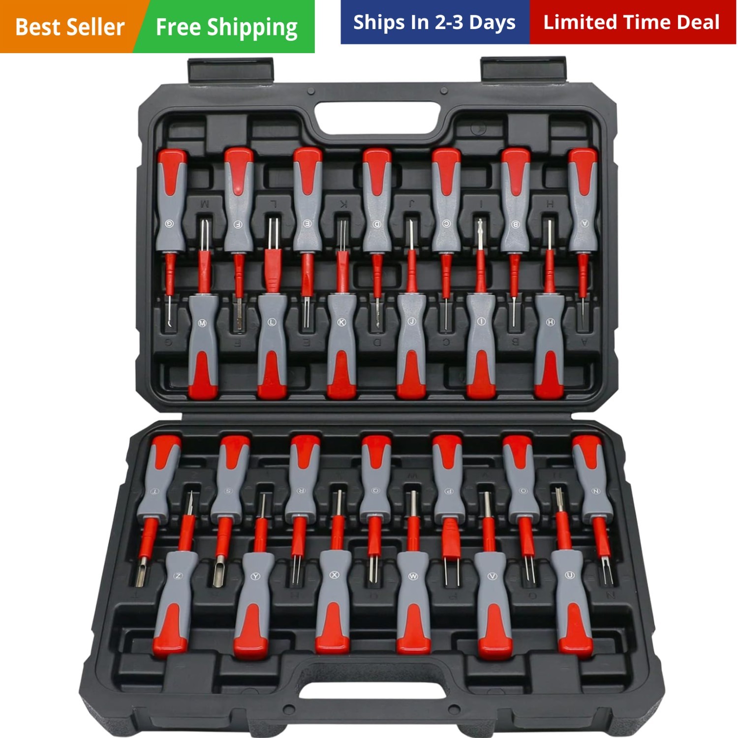 Terminal Removal Tool Kit 26PCS, Automotive Depinning Tool Kit, Connector Pin…