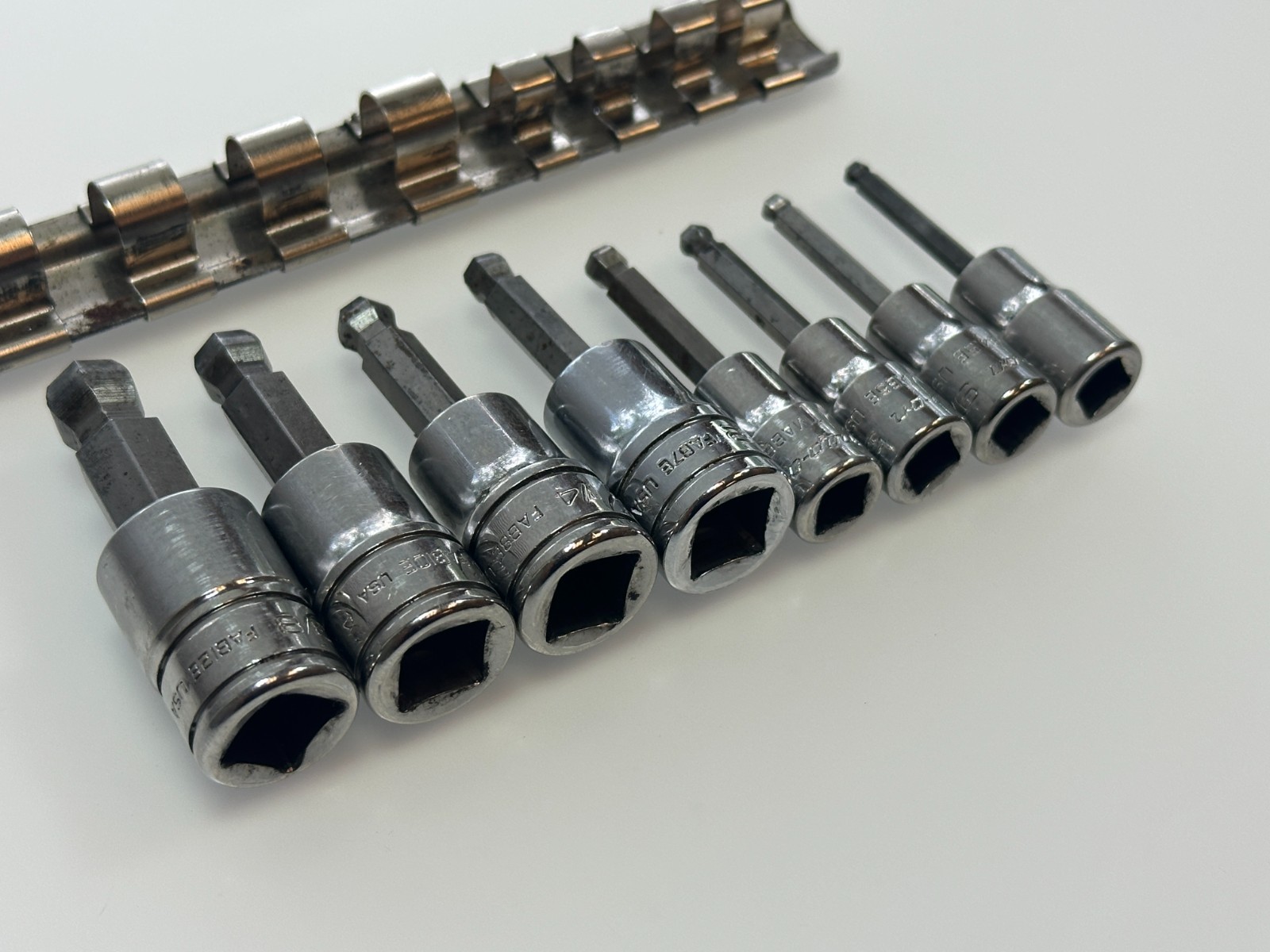 🇺🇸 Snap-on Tools USA 208EFTABY SAE 1/8″ – 3/8″ Ball-End Hex Socket Driver Set