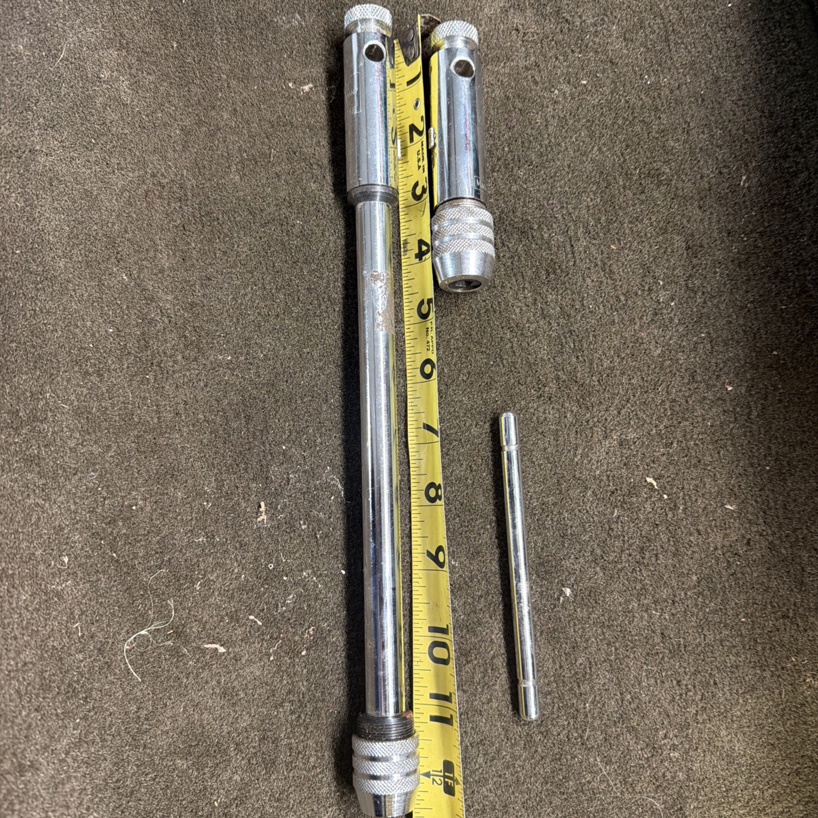 Schroder Ratcheting Tap Handle Wrench 1/4″ to 1/2″ Cap 2 Pieces High Quality