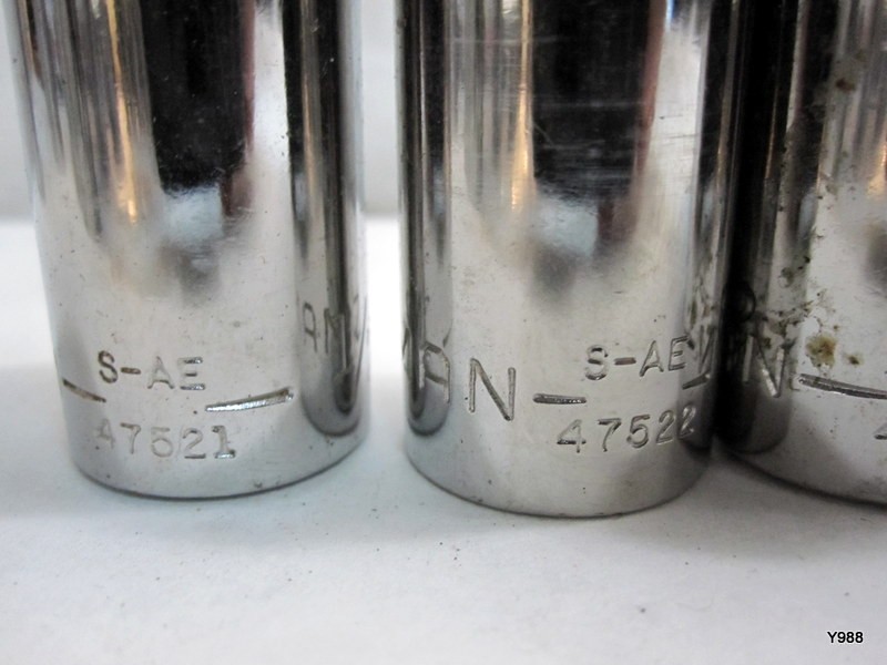 CRAFTSMAN set of 7 sockets mix lot see description