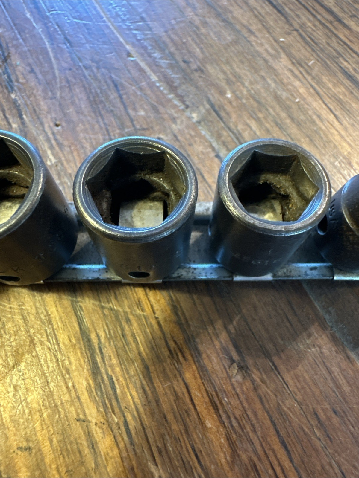 S-K SK Tools USA 6PC 3/8″ DRIVE Shallow Impact Socket Set 3/8”- 11/16″ SAE 6PT