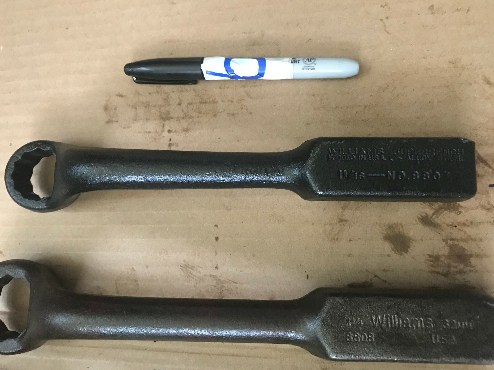 U-Pick Williams Tools USA Hammer Wrench Industrial Finish Black Slugger Striking