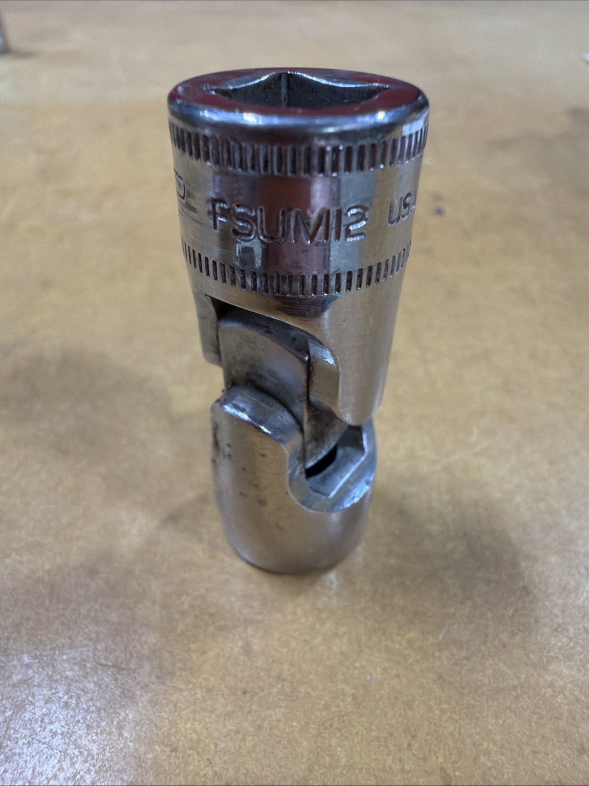 Snap-on Tools FSUM12 3/8-drive 6-point 12mm Shallow Universal Socket