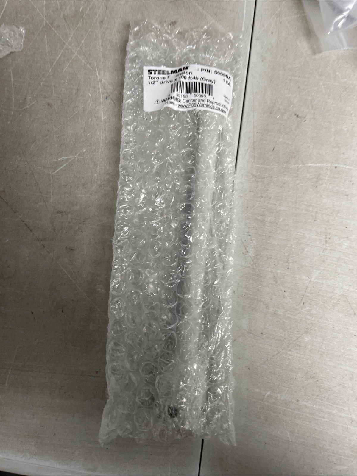 Steelman 1/2 in. Drive, Gray, 100 ft-lb Torque Limiting Extension 50090A