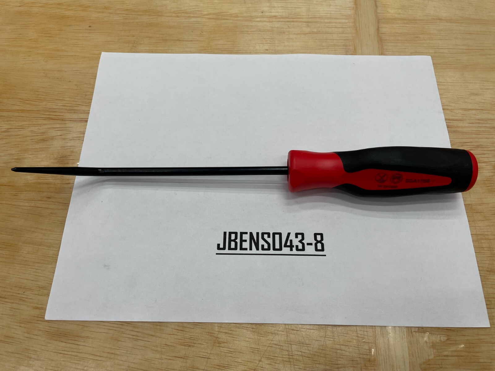 Snap-on Tools USA NEW RED Soft Grip 45° Blade Radiator Hose Pick SGA176BR