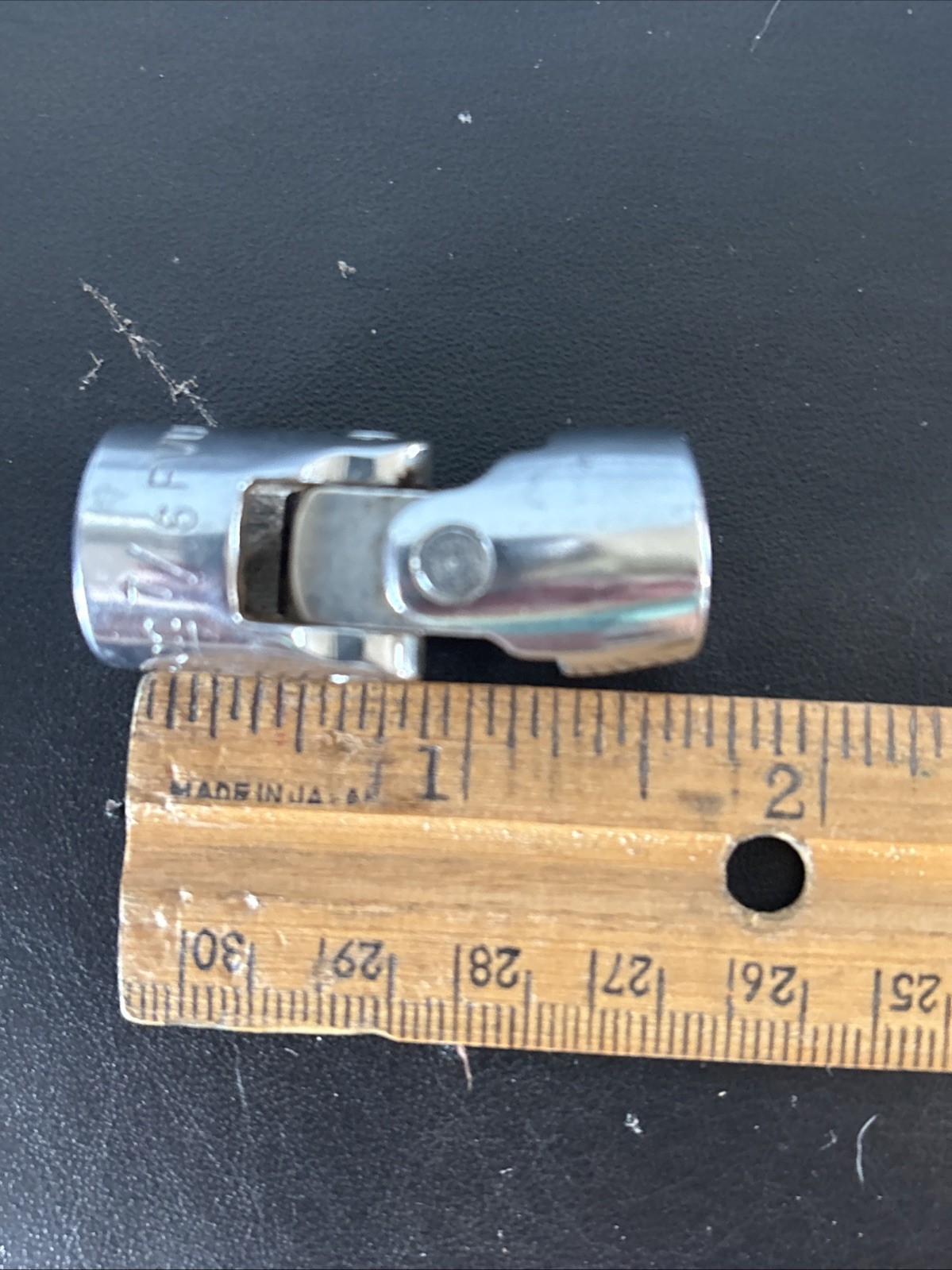 Snap On Tools FVU14 7/16″ SAE Shallow Universal Socket 3/8″ Drive 12 Point USA
