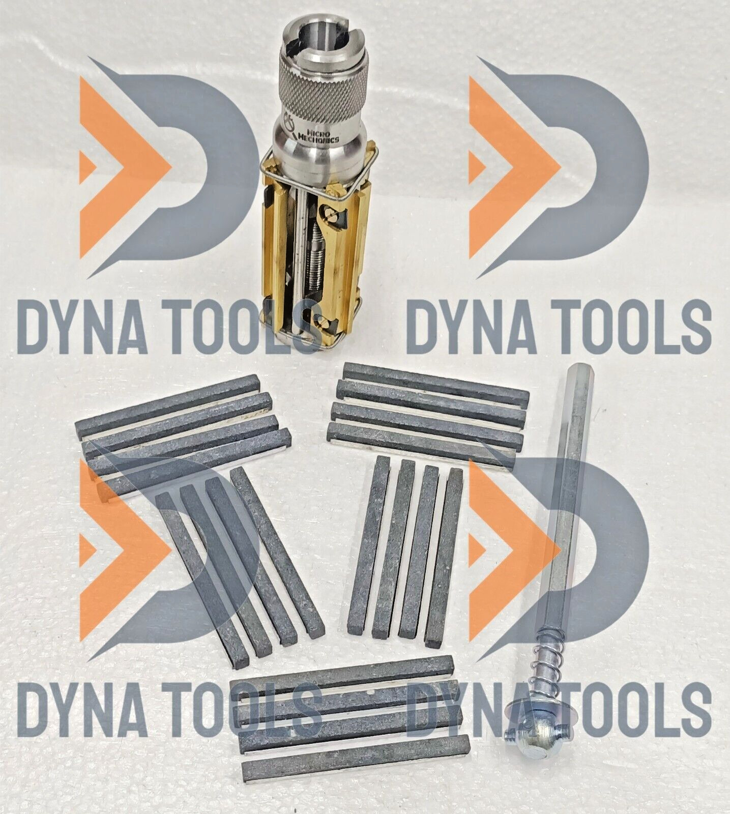 Hall Toledo Cylinder Engine Hone Kit 45 TO 65MM Honing Machine + 5x Set Stones