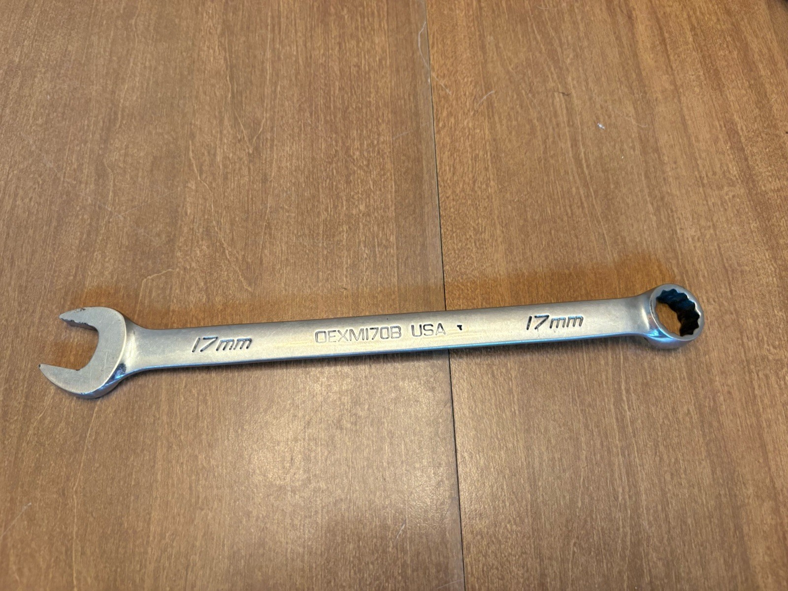 Snap On Metric OEXM170B 12pt Combination Wrench 17MM