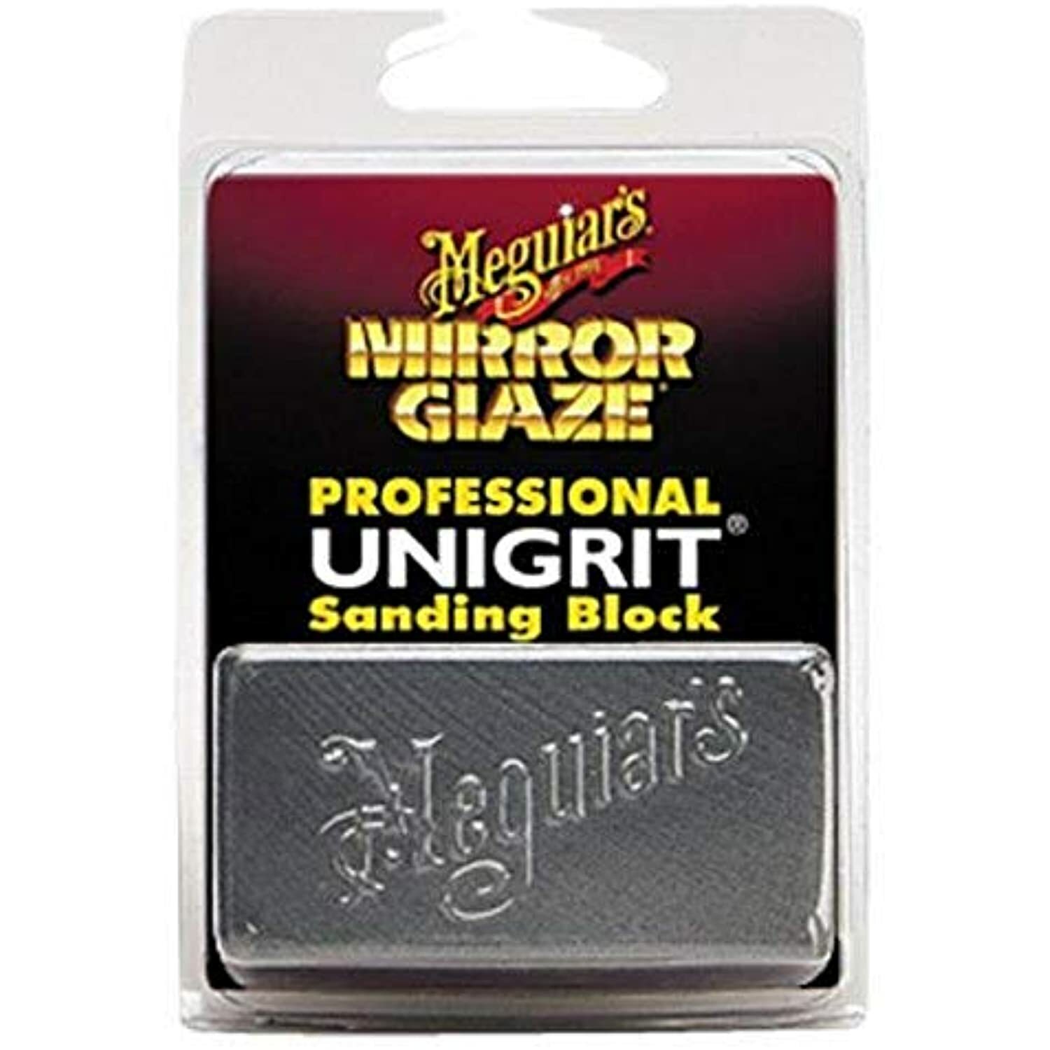 Meguiar’s K2000 Mirror Glaze 2000 Grit Unigrit Sanding Block, 1 Pack