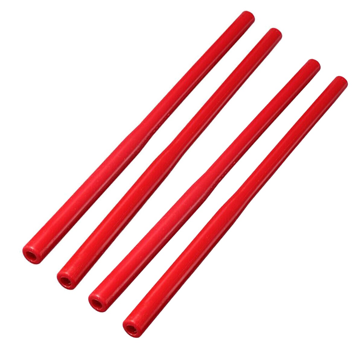 2/4PCS Rubber Bendable Spark Plug Mounting Sleeve Tube Rod Tool Car Motorcycle