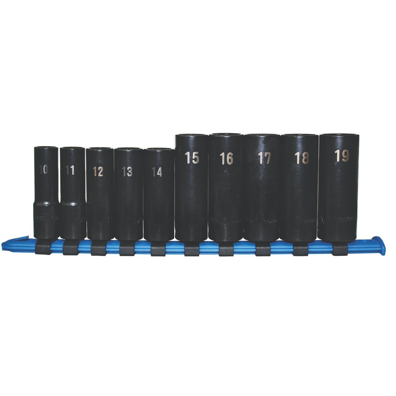 Matco Tools SBDPMA10R – 3/8″ Dr 10 Pc Metric Deep Pro Non-Slip Impact Socket Set