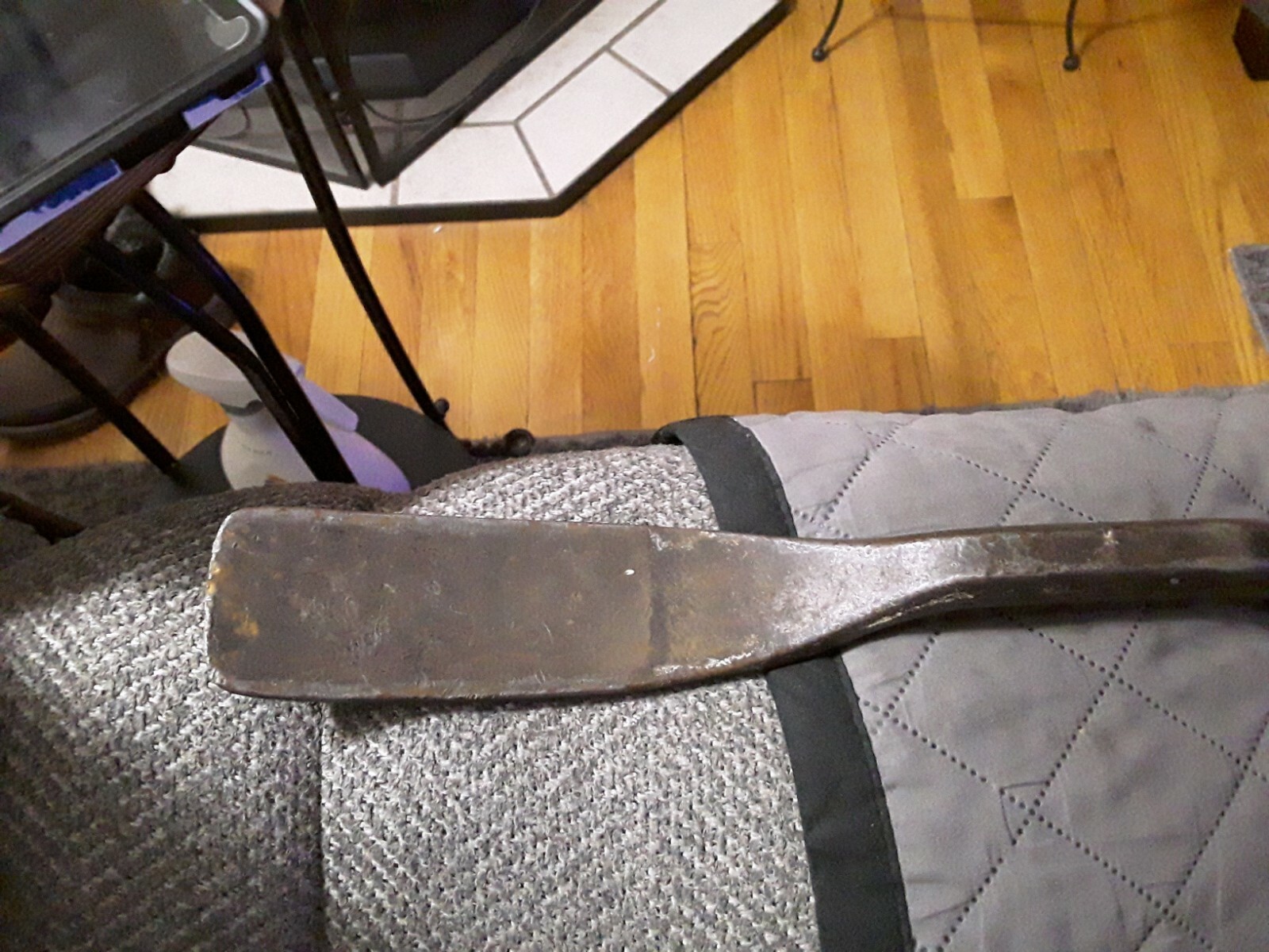 Rare vintage auto body dolly tool never seen one