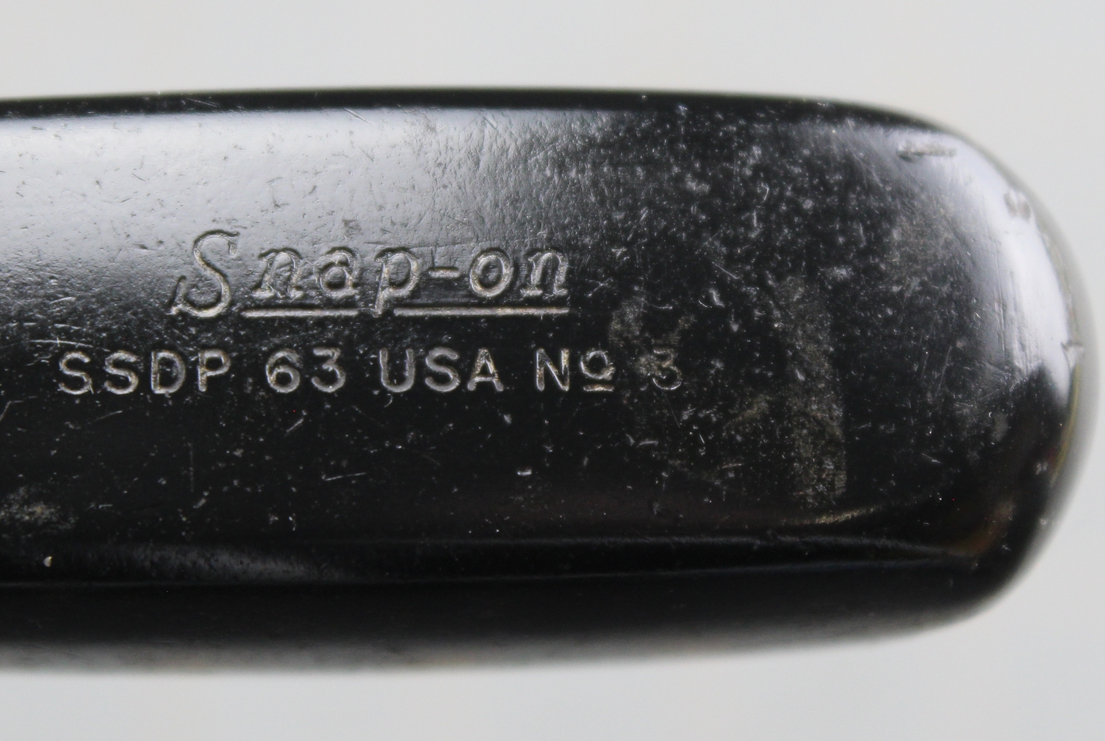 Snap On Tools SDDP63 Black Handle Phillips Screwdriver # 3