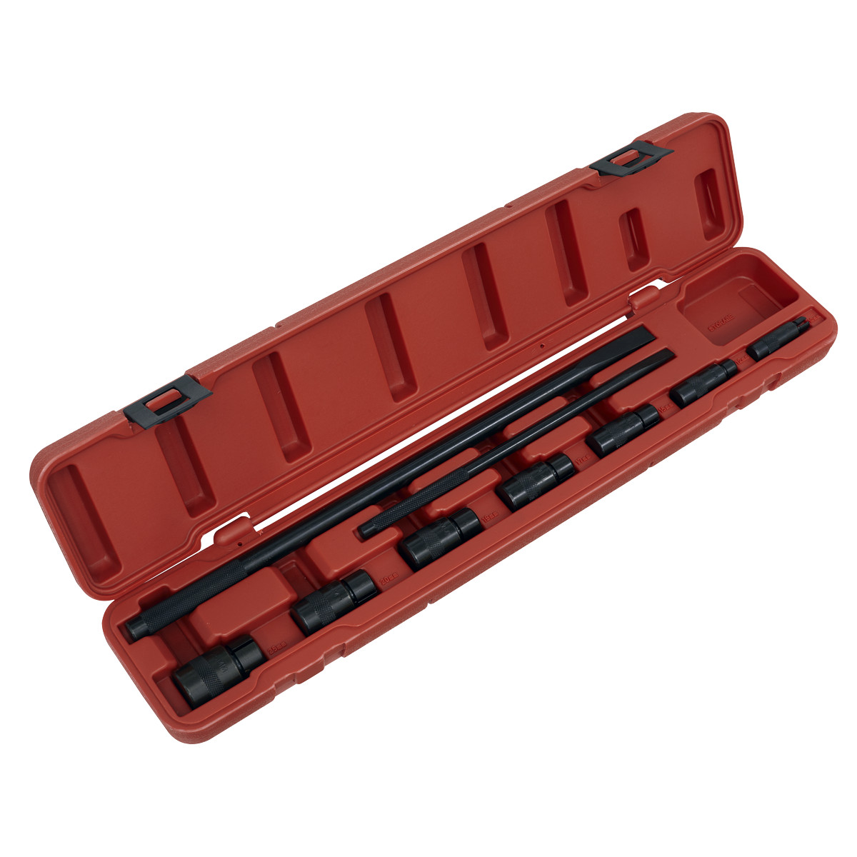 (BS) Sealey MS062 Motorcycle Wheel Bearing Removal Kit 9pc