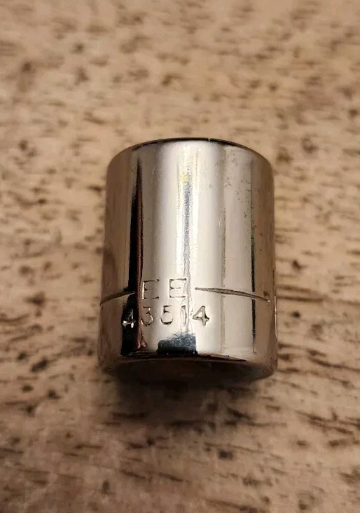 Craftsman USA 13mm Socket 6 Point 1/4″ Drive EE 43514