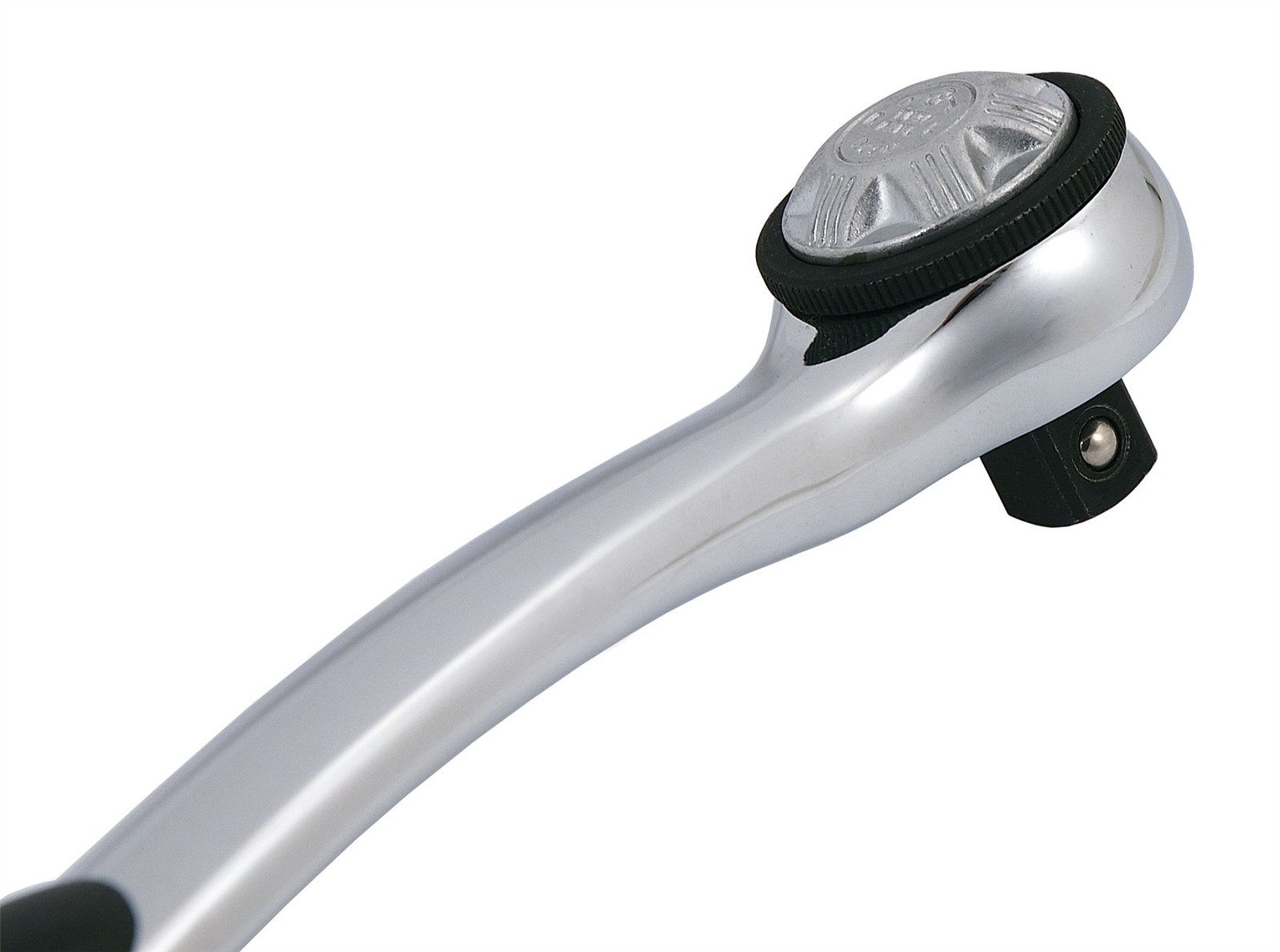 1/4″ Drive Socket Ratchet Handle, Curved Profile 72 Teeth Smooth Action