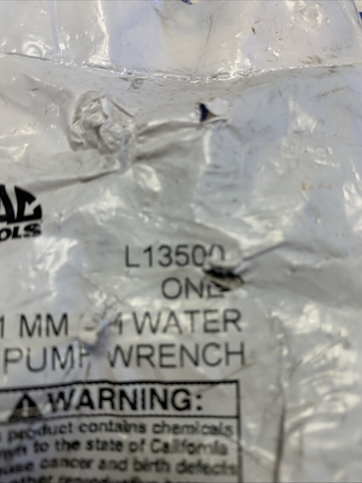 Mac Tools USA 3/8″ Drive 41mm Water Pump Wrench L13500