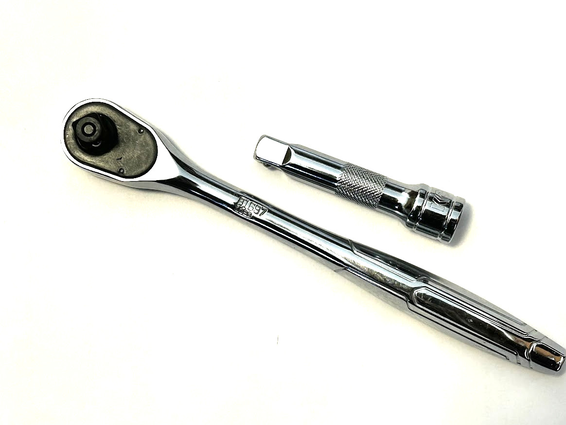 Kobalt 3/8″ Dr Quick Release Ratchet 81697 Plus 3″ Ext Free USA Shipping