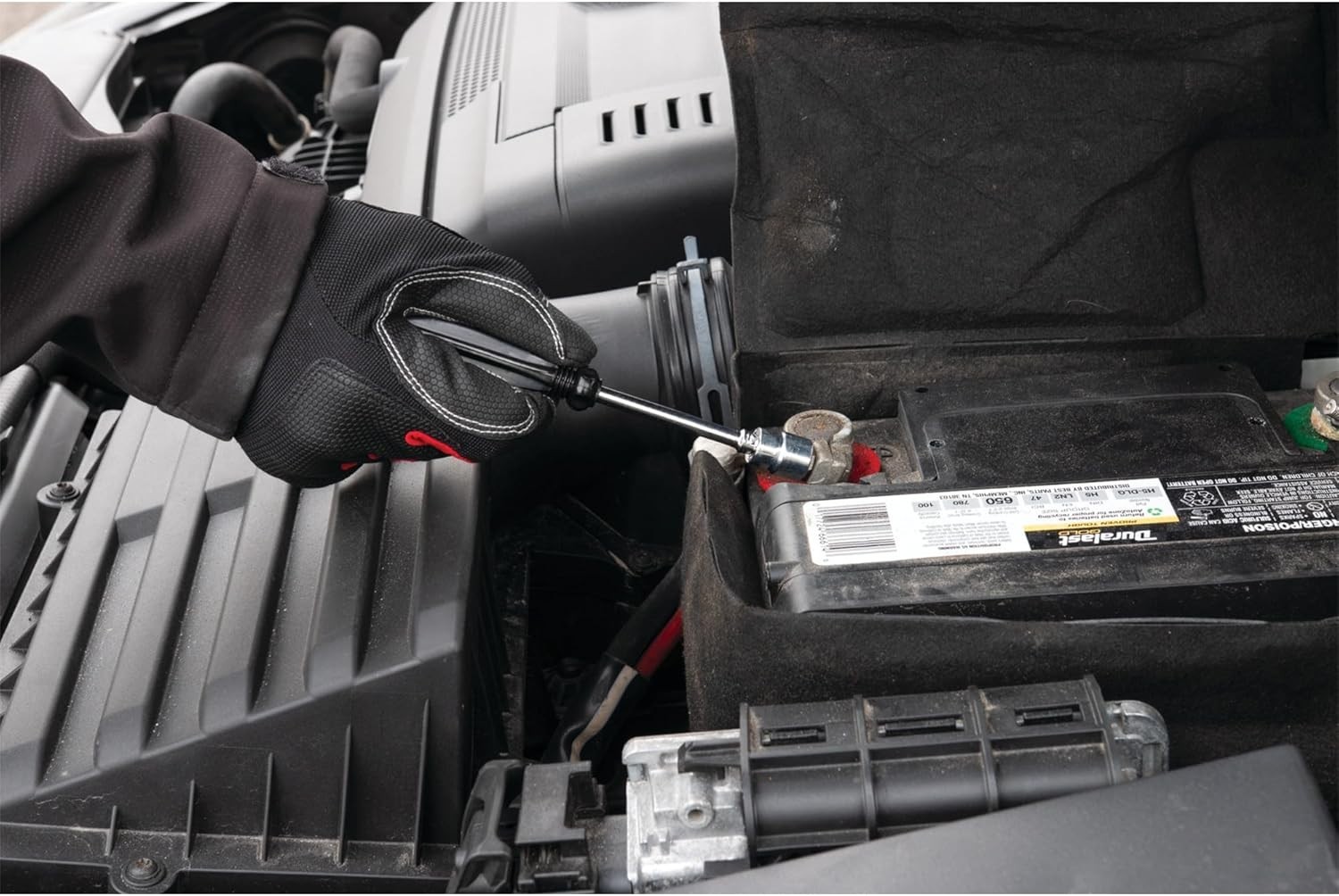 60-Piece Socket Set with SAE and Metric Sizes for Automotive and Construction