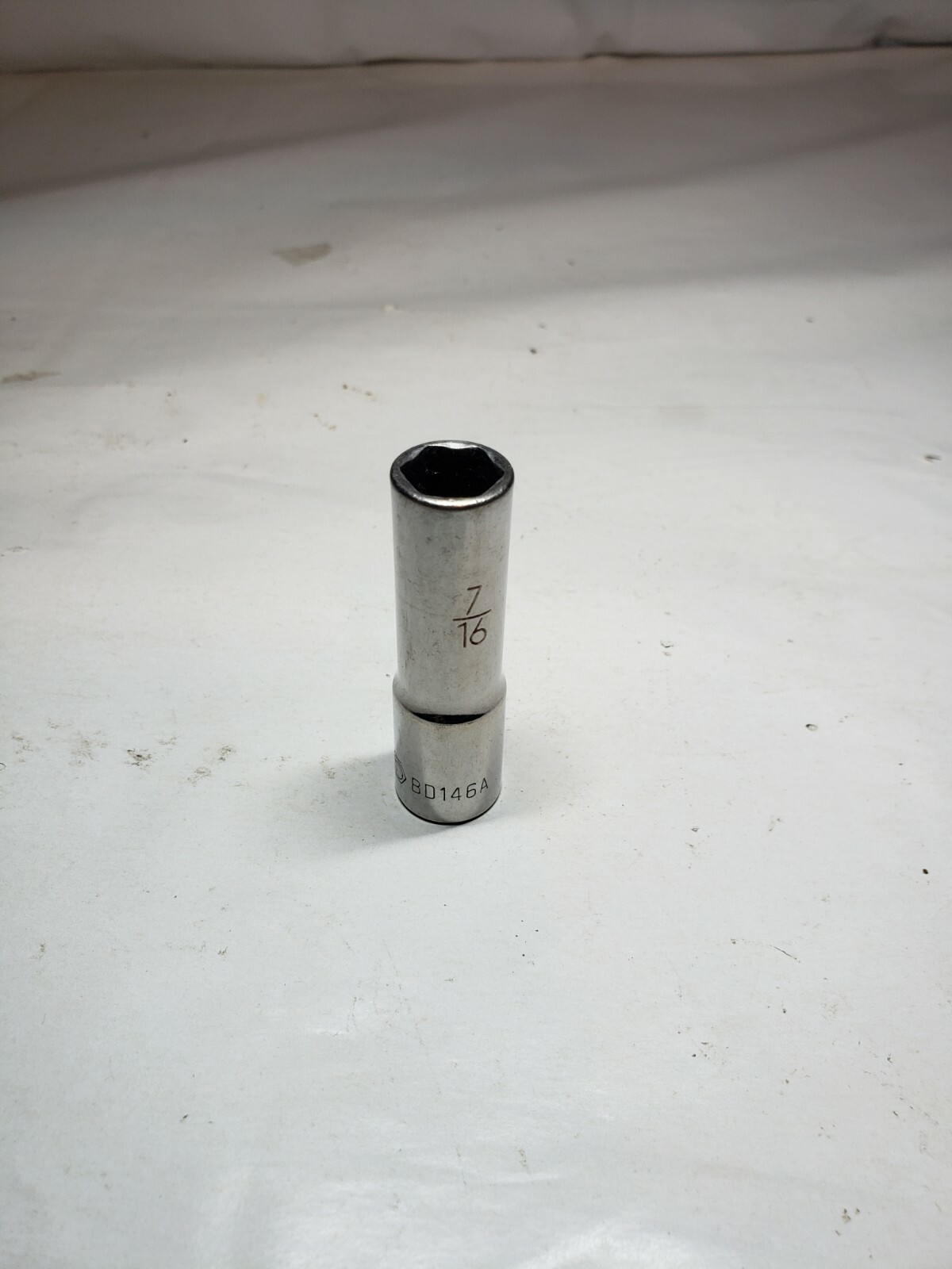 Matco Tools BD146A 3/8″ Deep Chrome 6pt 7/16″ Socket Matco Tools USA Made