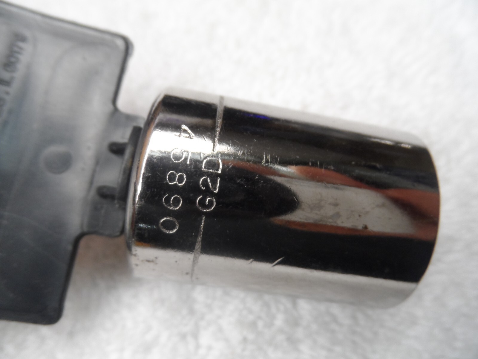 Craftsman 1/2″ Drive Standard SAE Socket, 13/16″ NIP laser 6pt USA – PN 45890