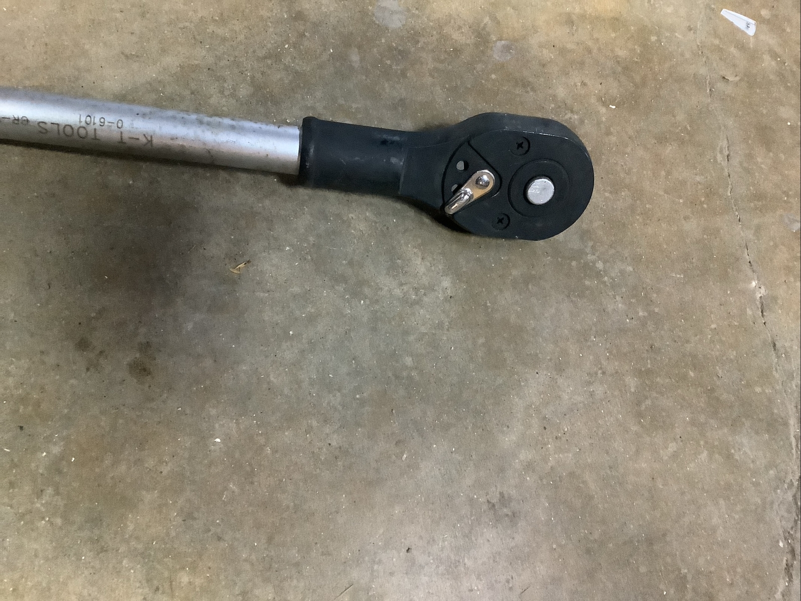 K-T Tools CR-V 0-6101 3/4″ Ratchet w/ 15 1/2″ Removable Handle