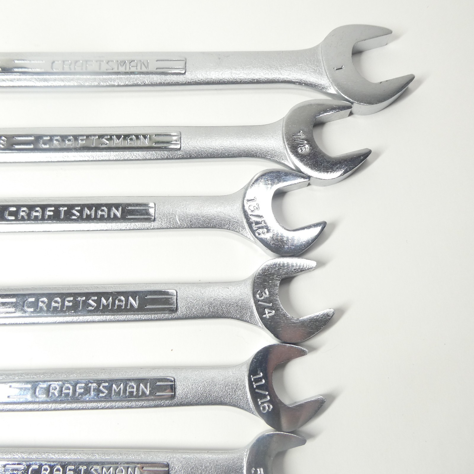 Craftsman USA Combination Wrenches Lot of 13 – 1/4 to 1 Inch VV Series SAE