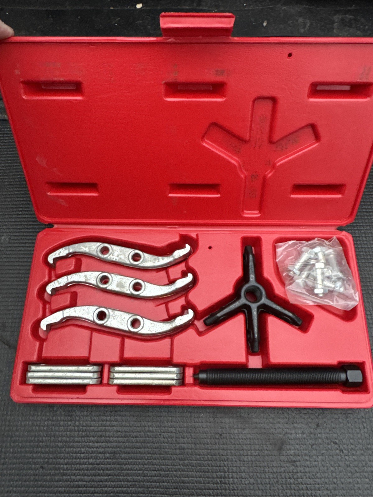 Sears Craftsman USA Nos Catalog Set Universal Gear & Bearing Puller W Case 46906