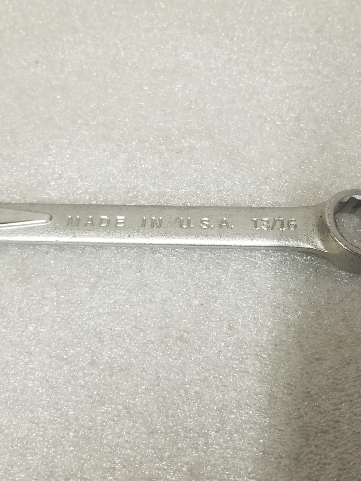 Easco 63-126 Combination Wrench Satin Chrome Finish 13/16″ Made in USA