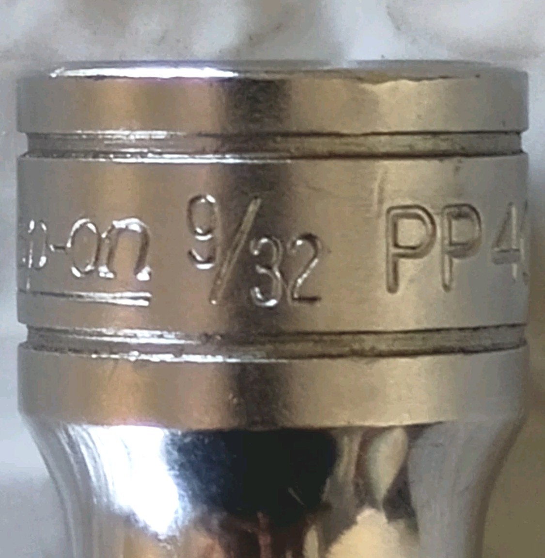 SNAP ON PP409, 3/8″ DRIVE, 9/32″ SQUARE DRIVE, PIPE PLUG SOCKET .