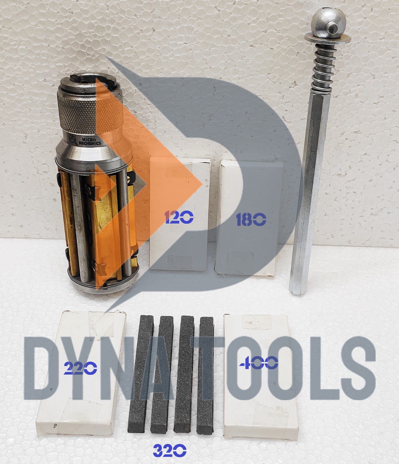 New Cylinder Engine Hone Kit 45 TO 65MM Honing Machine + 5 Set Of Stones