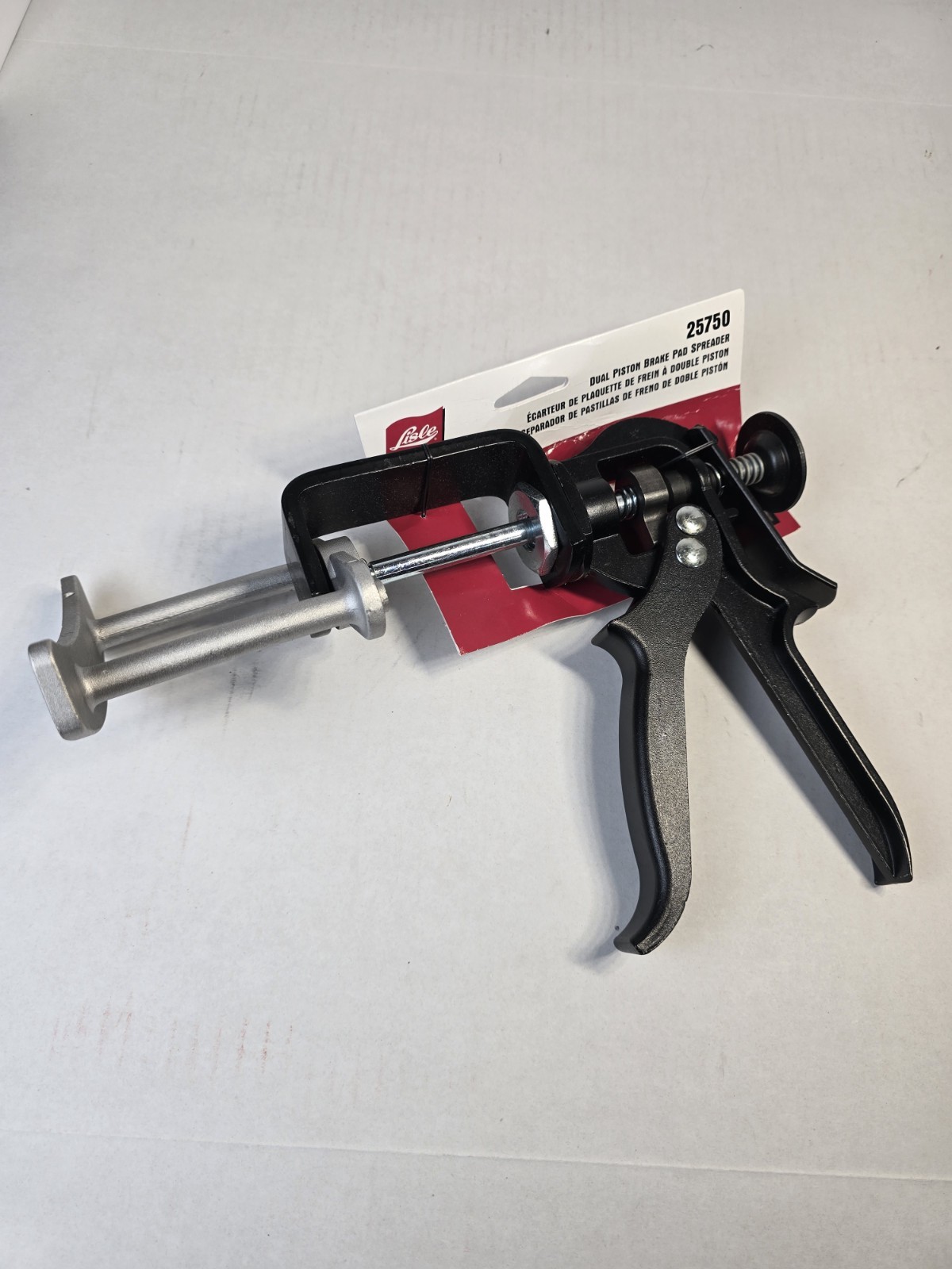 Lisle 25750 Dual Piston Brake Caliper Compressor Mechanic Tool New