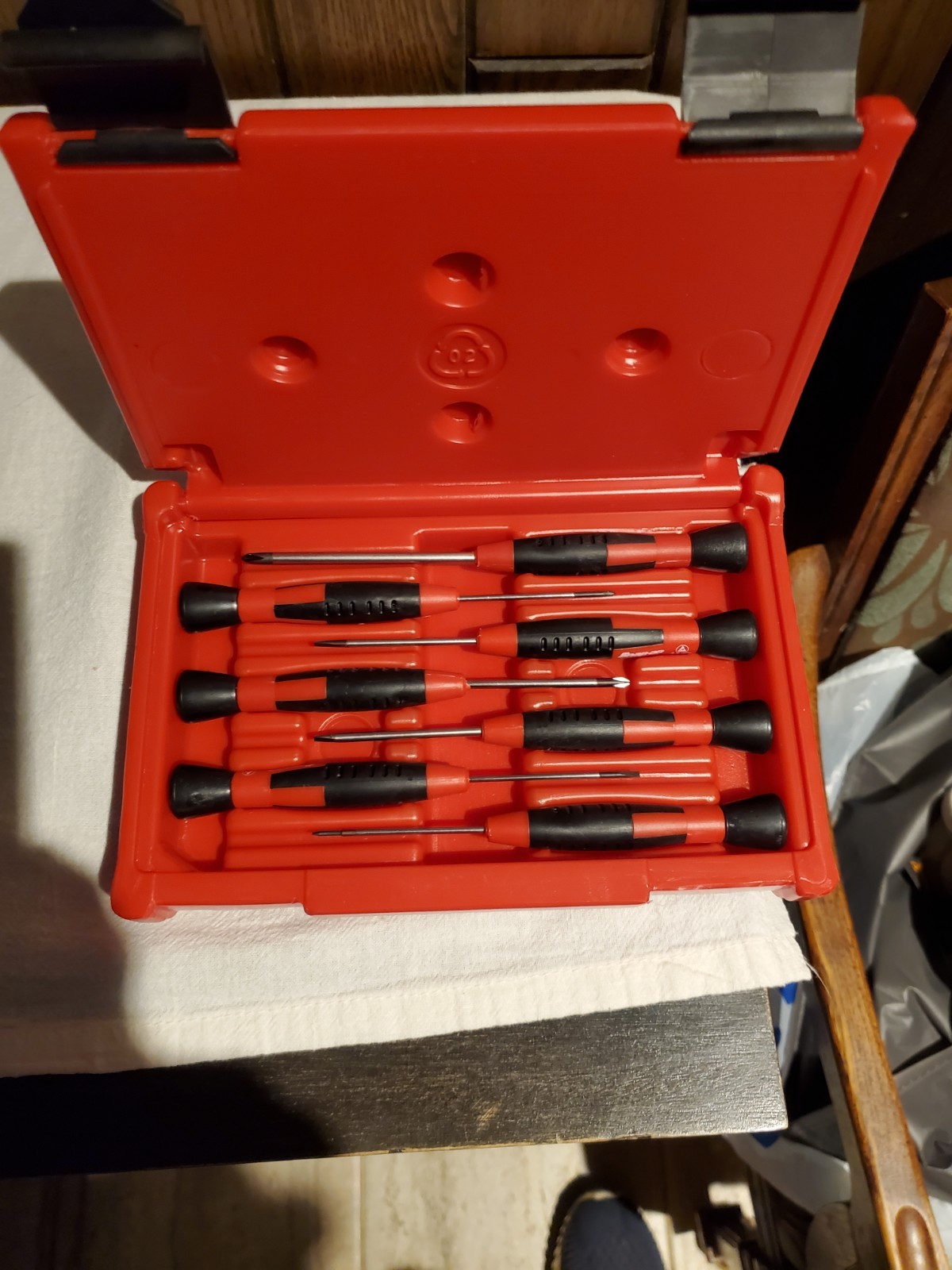 Snap On Tools SGDE70ESD 7 Piece Combo Tip Electronic Mini Screwdriver Set