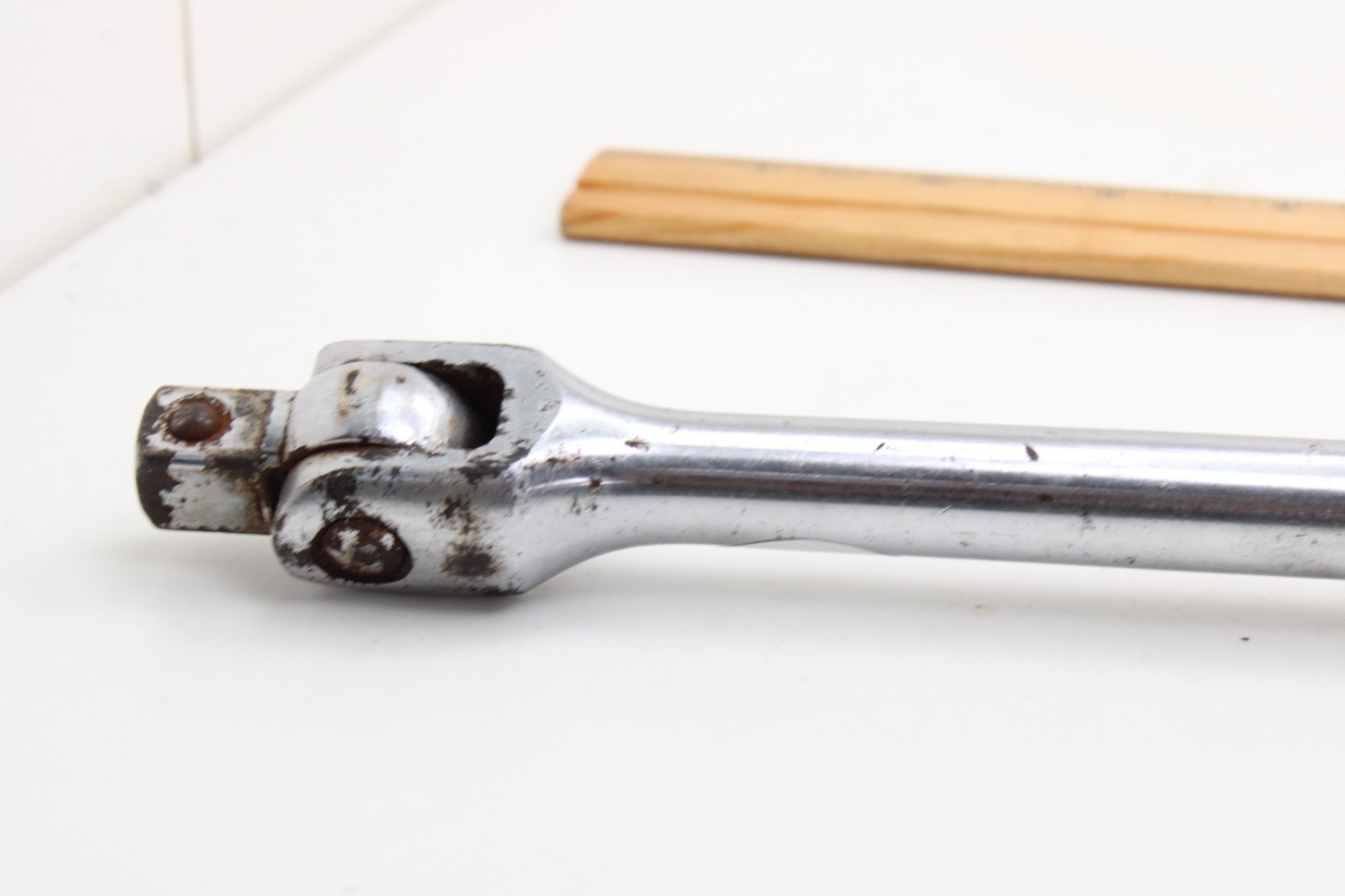 Snap-on SN18A 18″ Long 1/2” Drive Chrome Standard Handle Breaker Bar