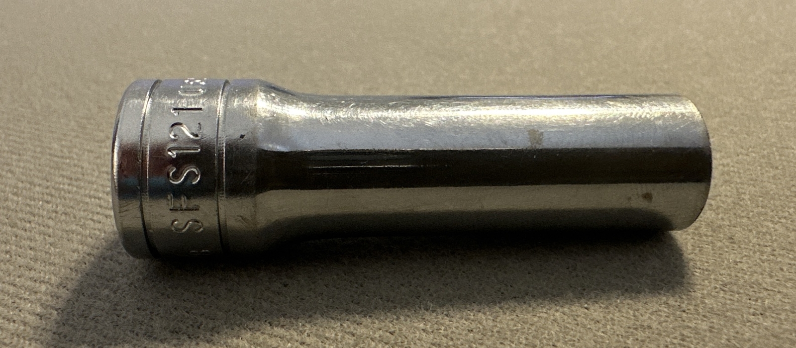 Snap On Tools SFS-121 3/8″ Deep Chrome Socket 3/8” Drive 6 Point USA SFS121