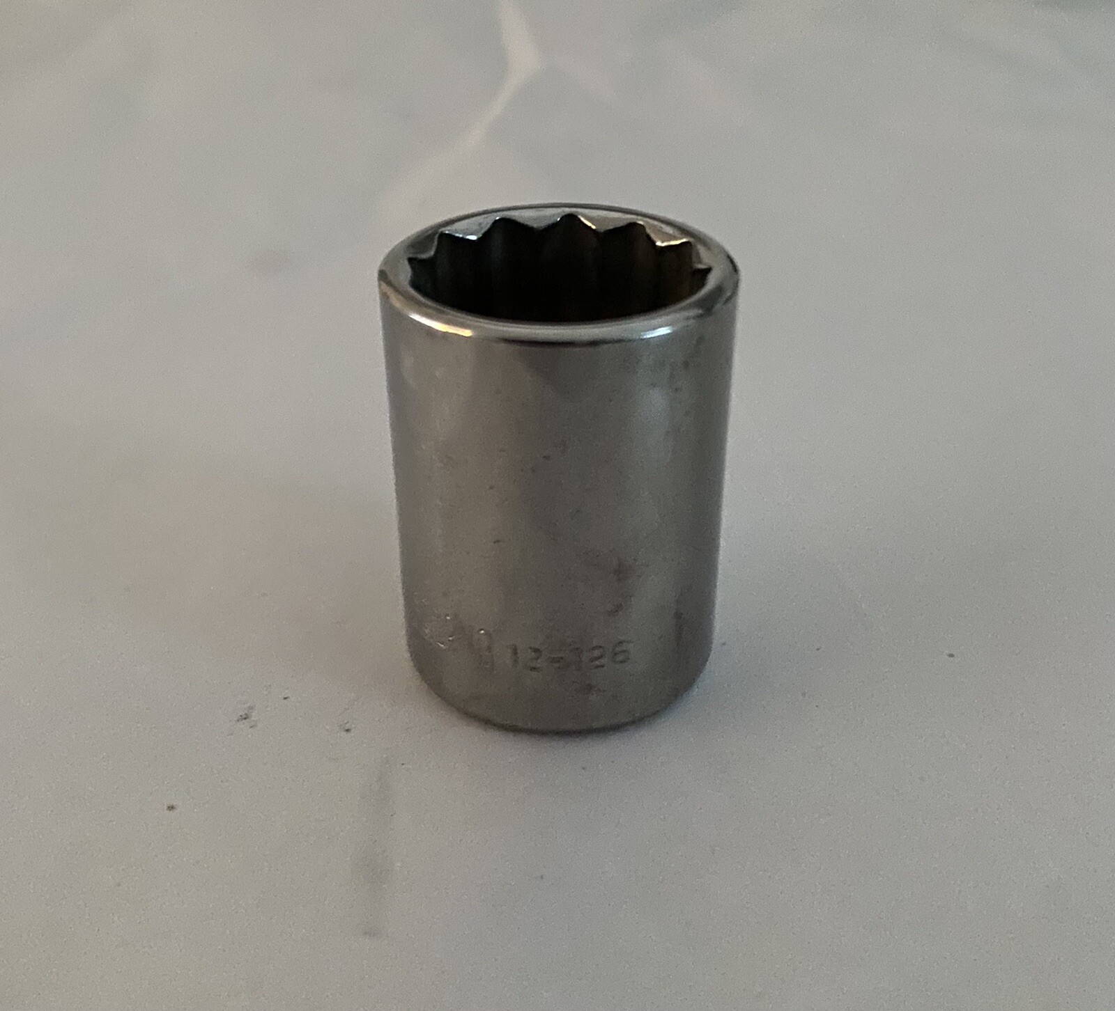 Armstrong Tools 12-126 1/2″ Drive 13/16″ 12 Point Shallow Chrome Socket USA