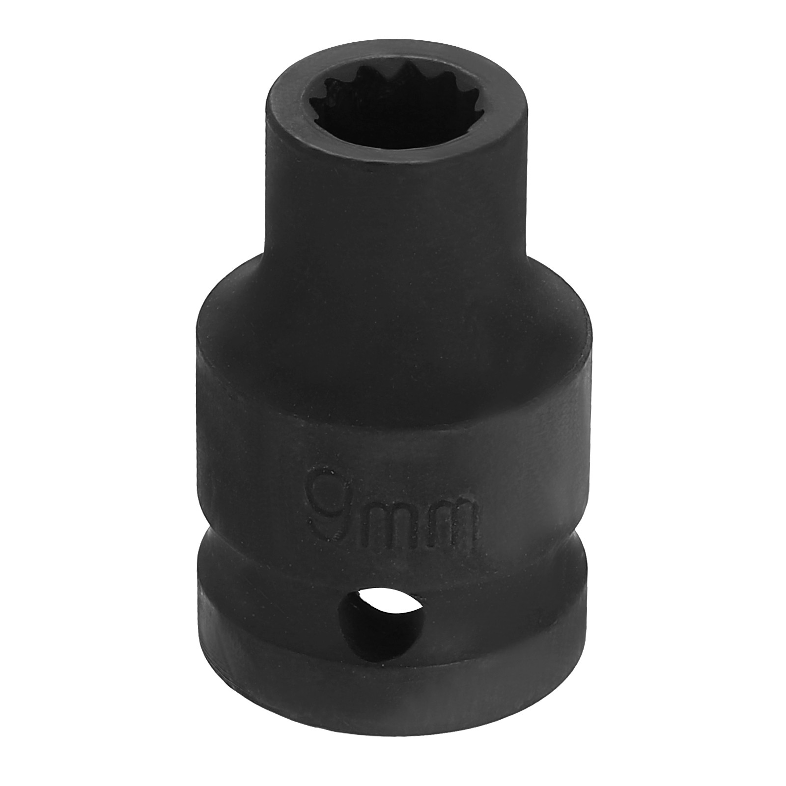 1/2″ Drive 12 Points Socket 9mm Metric CR-V Steel Shallow Impact Socket