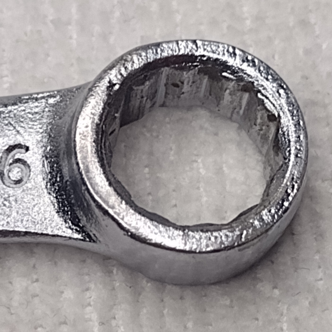 Vintage Master Mechanic T6114 SAE 7/16″ 12Pt Combination Wrench, Made in USA