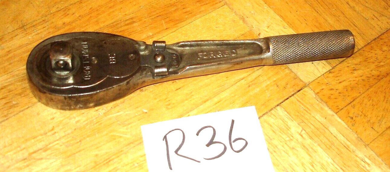 CRAFTSMAN TOOLS VINTAGE 3/8 DRIVE RATCHET VERY RARE BE
