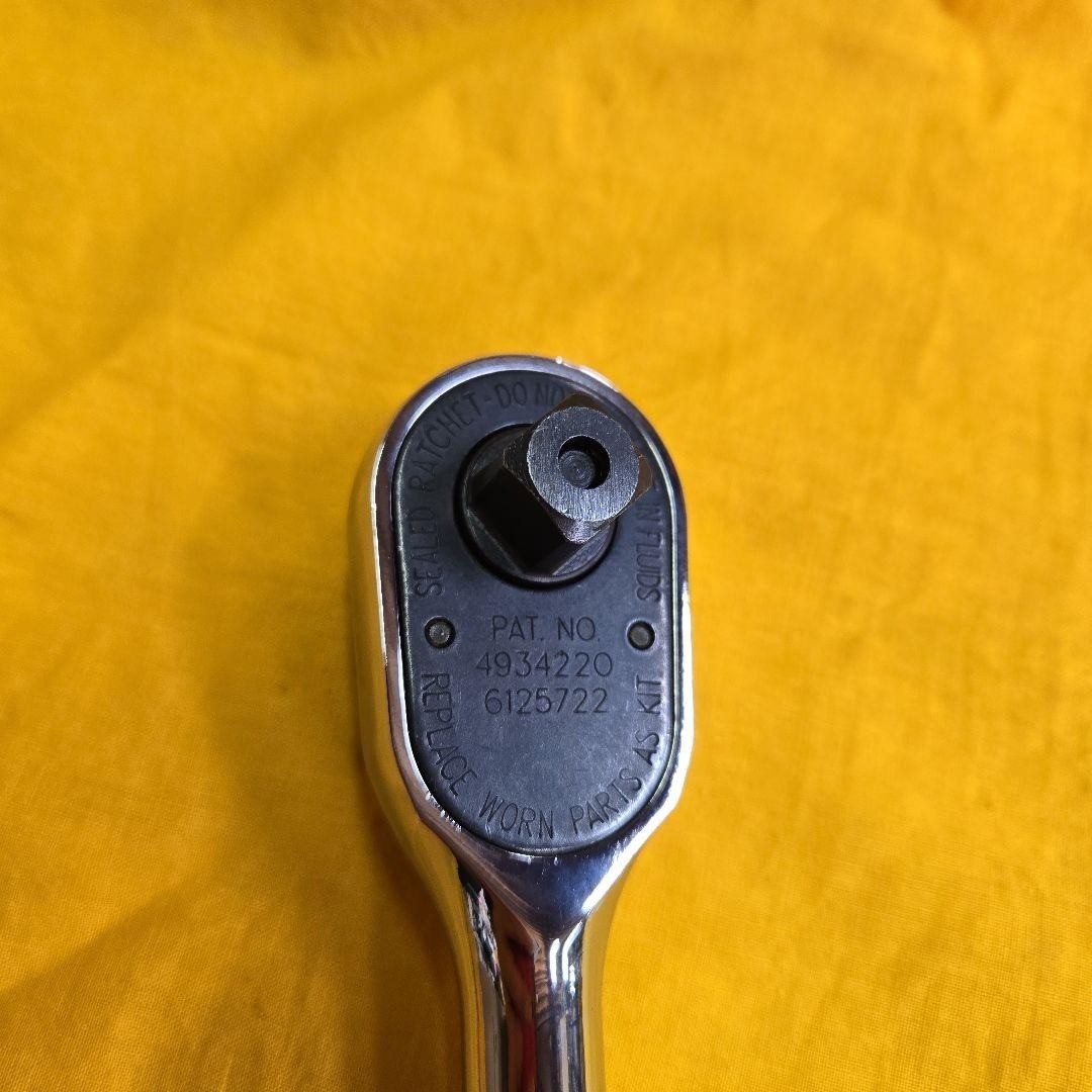 Snap-on SR936 1/2″ Drive Standard Handle Quick Release Ratchet [Used]